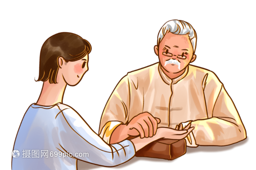 老中醫(yī)把脈