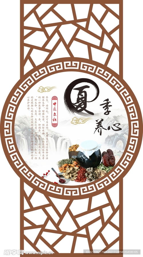中醫夏季養心設計圖