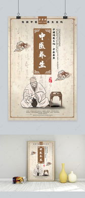 中醫(yī)養(yǎng)生文化復(fù)古風(fēng)宣傳海報海報模板下載 千庫網(wǎng)