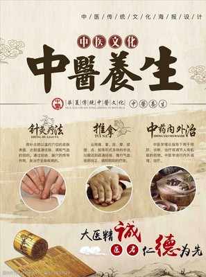 中醫藥文化傳承 海報設計中的中醫智慧與當代視覺美學